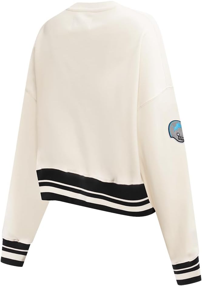 Pro Standard Womens NFL Retro Classics Brushed Back French Terry Crewneck Sweatshirt - Image 4