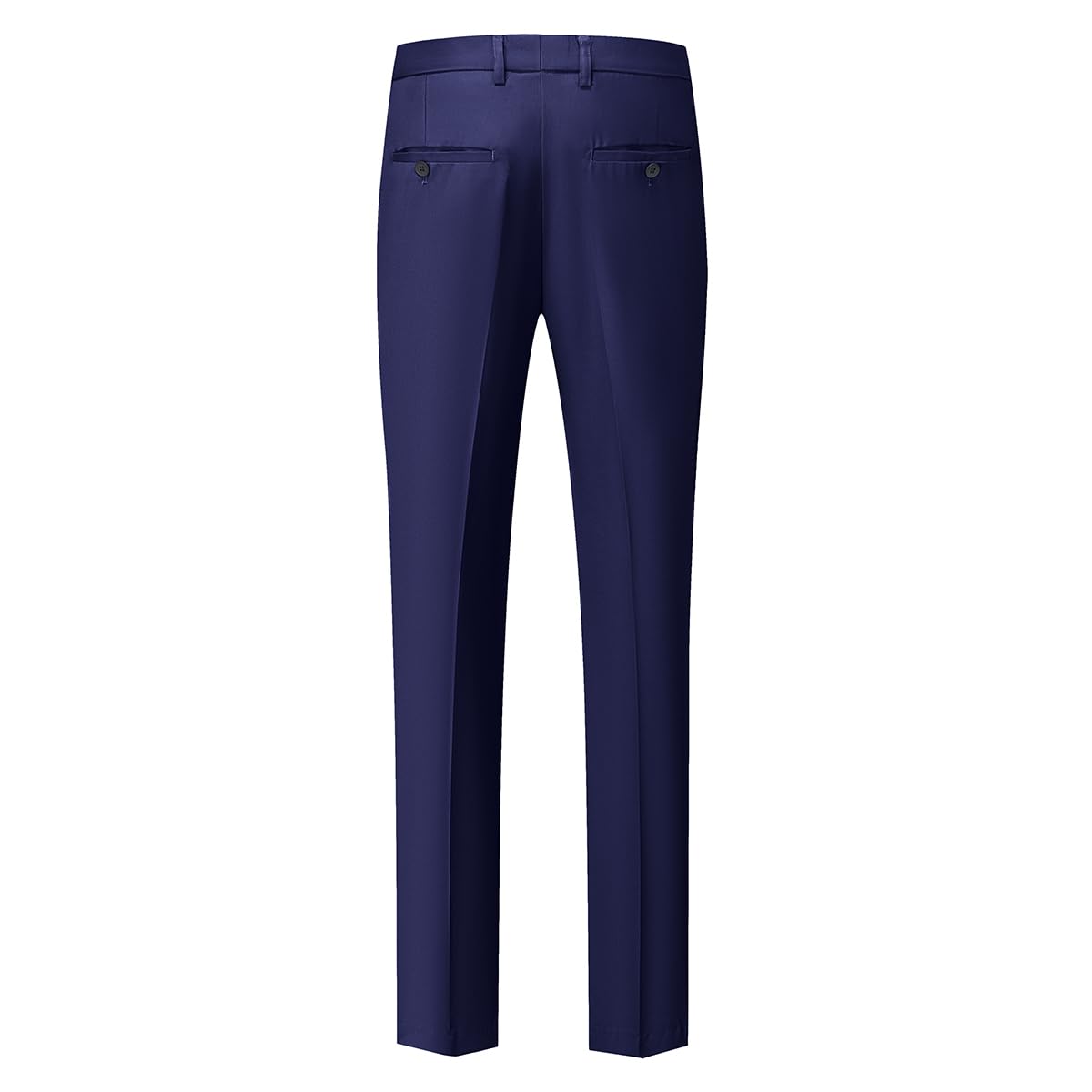 MODFUL Tuta da uomo, 3 pezzi, slim fit, business, con un bottone, smoking e pantaloni