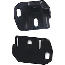 1 pair L+R black headlight support bracket for BMW E90 E91 328i 335i 330i -