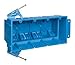 Thomas & Betts BH464A 4 Gang New Work SuperBlue Outlet Box