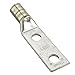 Panduit LCD250-12-X Code Conductor Lug, Two Hole, Standard Barrel With Window, 250kcmil Copper Conductor Size, Yellow Color Code, 1/2" Stud Hole Size, 1.75" Stud Hole Spacing, 1-5/16" Wire Strip Length, 0.14" Tongue Thickness, 1.17" Tongue Width, 1.25" Neck Length, 4.68" Overall Length