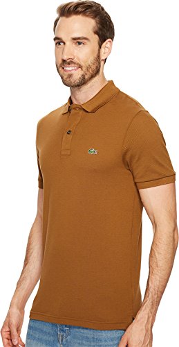 Image of Lacoste Men's Classic Pique Slim Fit Short Sleeve Polo Shirt