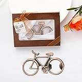 Diseño único de bicicleta: te ofrece una nueva manera de abrir una botella, es una gran herramienta y una decoración perfecta, es el regalo perfecto para todos los amantes de la bicicleta.
