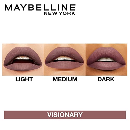 Image of Maybelline New York Super Stay Matte Ink Liquid Lipstick, 95 Visionary, 5g