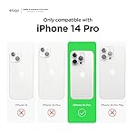 elago Compatible with iPhone 14 Pro Case, Liquid Silicone Case, Full Body Protective Cover, Shockproof, Slim Phone Case, Anti-Scratch Soft Microfiber Lining, 6.1 inch (Stone) - Image 2