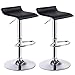 Barhocker Design Drehstuhl Hocker Barstuhl Lounge Bar Hocker Stuhl 2X Schwarz BH11sz