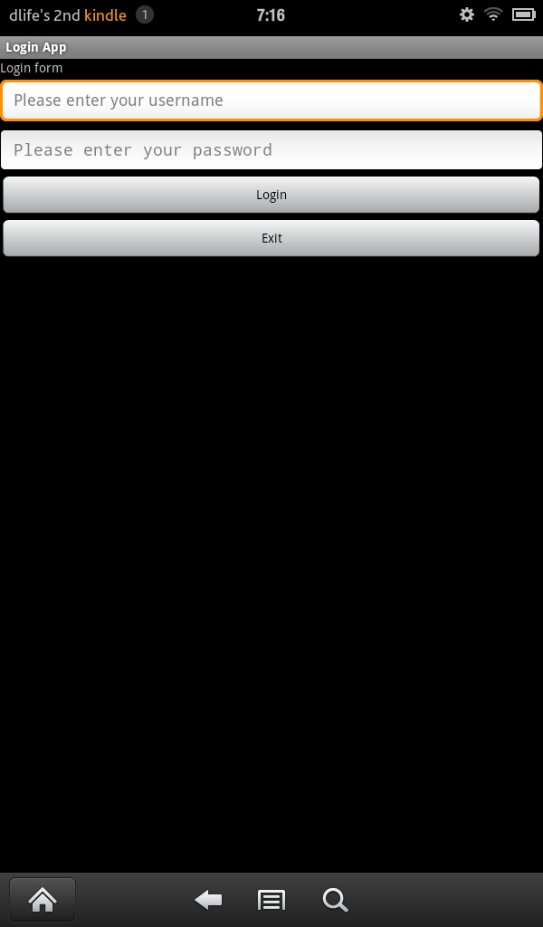 Login App-App im Amazon Appstore