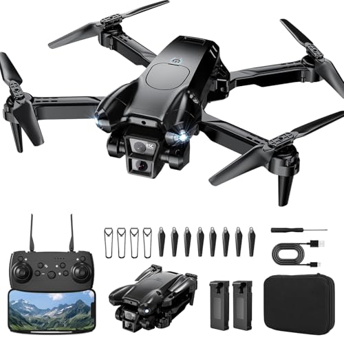 ASFSFQ Drone with Camera 1080P HD, Mini Drone for Beginners