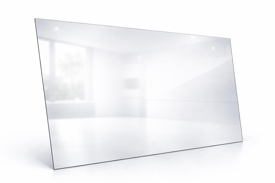 Miroir aluminium incassable 3mm découpable pour habillage mural