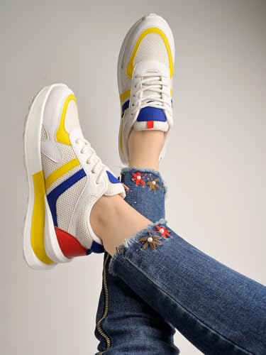 Image of Shoetopia Women Lace Up Sneaker Shoes