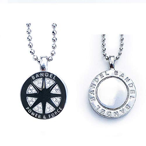 BANDEL(バンデル) チタン ネックレス ダイヤモンドカスタム シルバー メンズ・レディース・ユニセックス フリーサイズ（55cm）