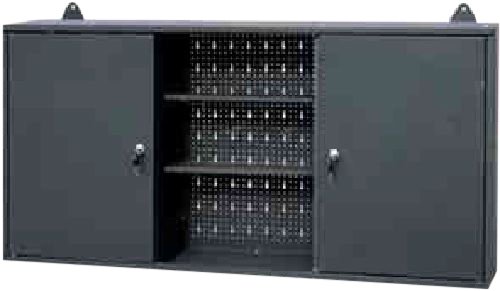 US PRO TOOLS BLACK STEEL METAL GARAGE STORAGE TOOL CABINET WALL RACK MOUNT HANGING CUPBOARD TOOL CHEST TOOL BOX