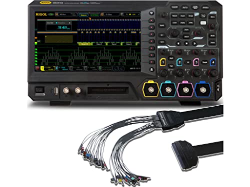 Rigol Mso5104 La Kit - Four Channel, 100 Mhz Mixed Signal Oscilloscope With Pla2216 Logic Probe #TOP12