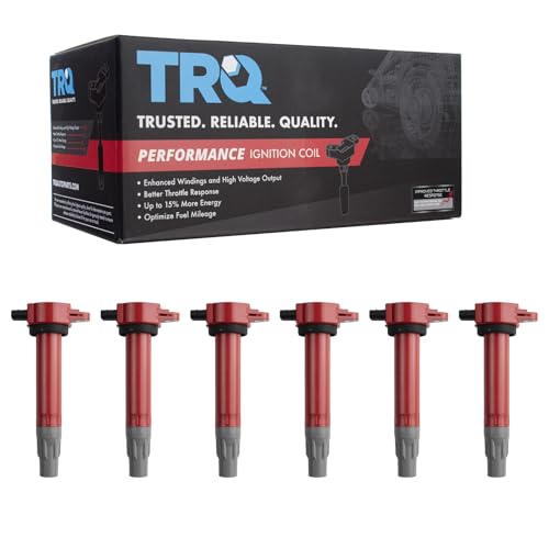 TRQ Ignition Coil Set Compatible with 06-10 Chrysler 06-11 Dodge 09-10 Volkswagen