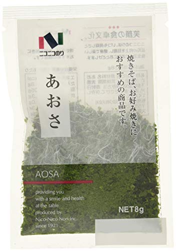 ニコニコのり あおさ 8g ×10袋