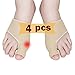 Produktbild Hallux Valgus Bandage mit Eingebaut Gel-Pad, Hallux Valgus Schiene (2 Paar) Neues Material, Bunion Corrector Zehenspreizer Groß Zehen, Korrektur Zehen Separator, Bunion Sleeve for Schmerzlinderung.