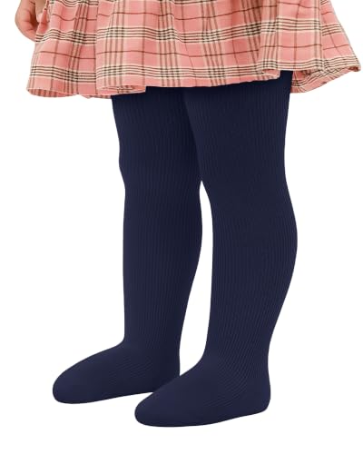 Image of Stelle Toddler Girls Tights Baby Cable Knit Stockings Thick Cotton Legging
