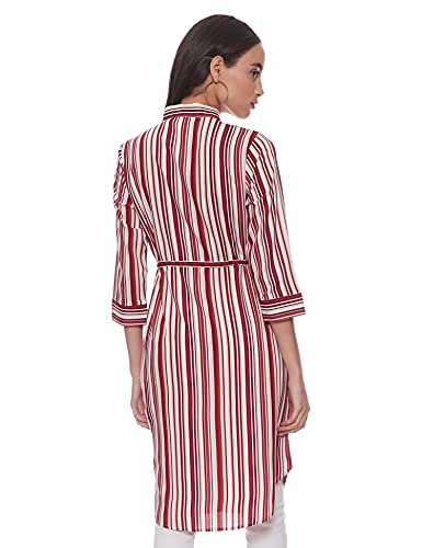 Image of EASYBUY Women's Rayon A-Line below The Knee Casual Dress