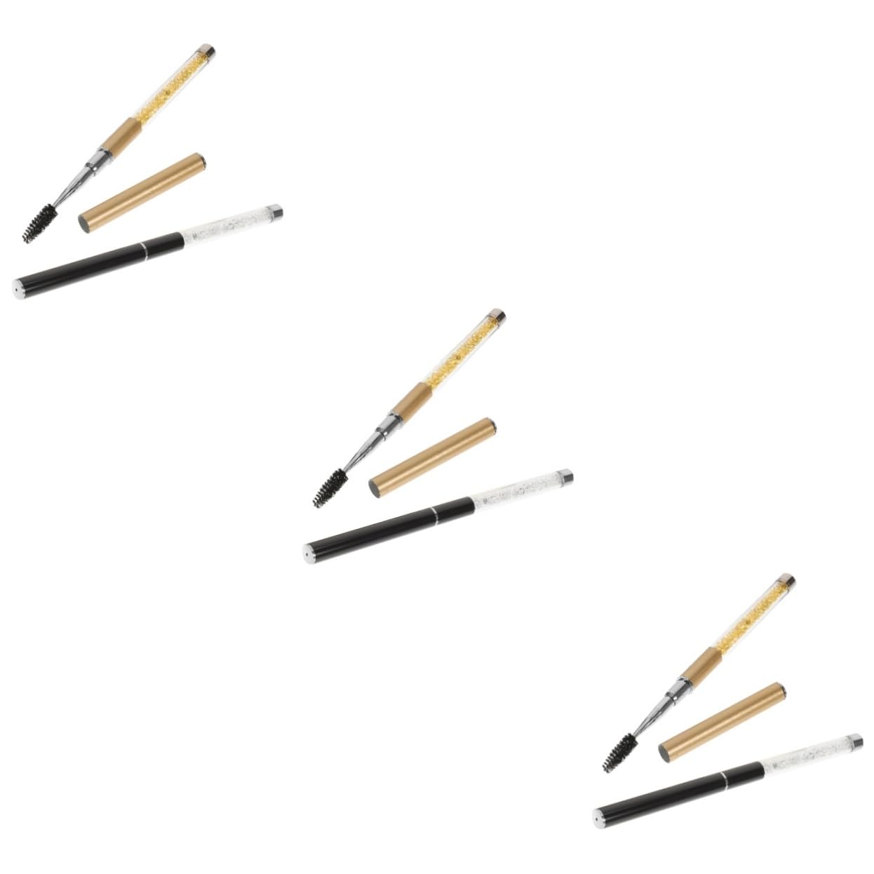 Gogogmee 3sets -1 Lash Tools Lash Brush and Mascara Eyelash Extension Supplies Kit 2pcs*3