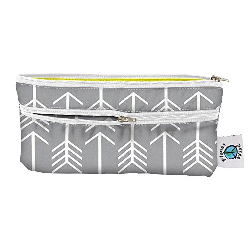 Planet Wise Aim Twill Wet/Dry Bag Travel | Reusable Wet Bag For Swimsuit, Cosmetics and Everyday Travel Then A Dry Bag For The Rest | Waterproof Wet Bag Keeps The Wetness and Odors Contained