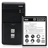 Accessory 3200mAh Extended Slim Grade A Li-ion 3.8V Battery & Universal Emergency Battery Charger for U.S. Cellular Motorola Moto E4 XT1768 Smartphone