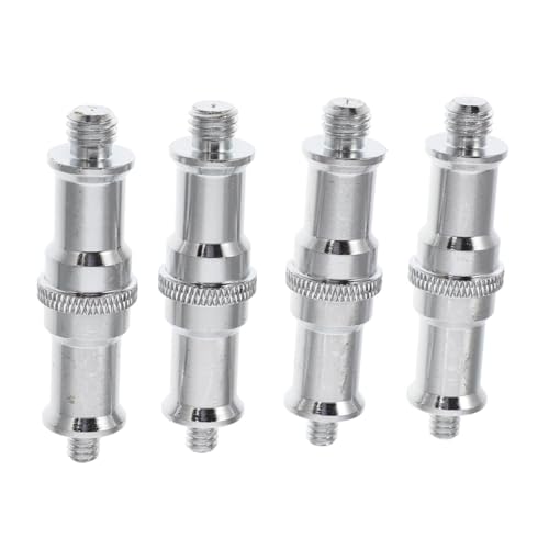 Adaptador de tornillo de acero inoxidable para evitar holguras en trípodes