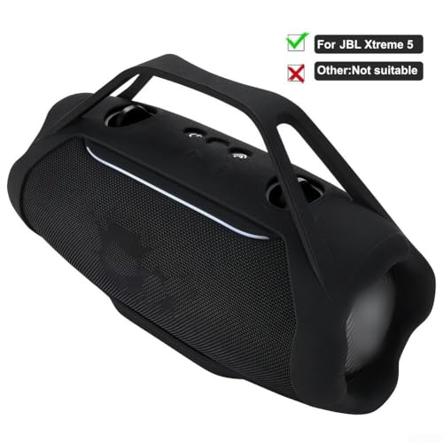 Funda para altavoz JBL Xtreme5 de silicona negra accesorio 375x295x505mm 6