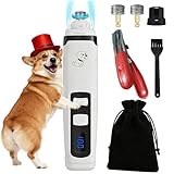 OUTMX 2026 Upgrade Dog Nail Clippers, Groom Silent Pro Nail Grinder Set, Dog and Cat Nail Clipper, Dog Nail Trimmers for Small and Medium-Sized Pets of Different Sizes