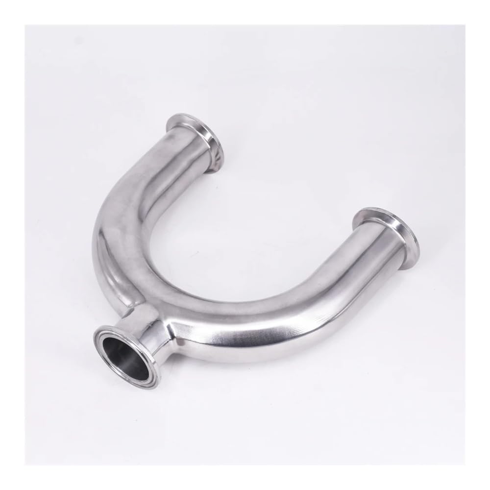 Czmdkexm One Color 25Mm 1" Pipe Od 1.5" Tri Clamp U Shaped Bend 3 Way Sus 304 Stainless Fitting Spliter Beer