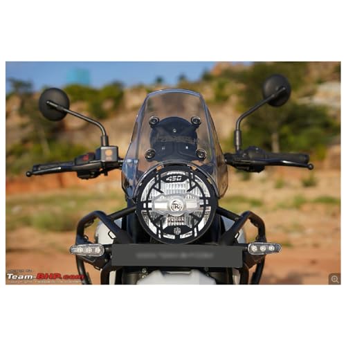 Image of Frames Protection Accessories For RE Himalayan 450 cc BS6 New (2024) (Headlight Grill)