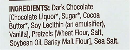 Barkthins Snacking Chocolate - Dark Chocolate Pretzel W/ Sea Salt - 4.7 Oz - 2 Pk #TOP5