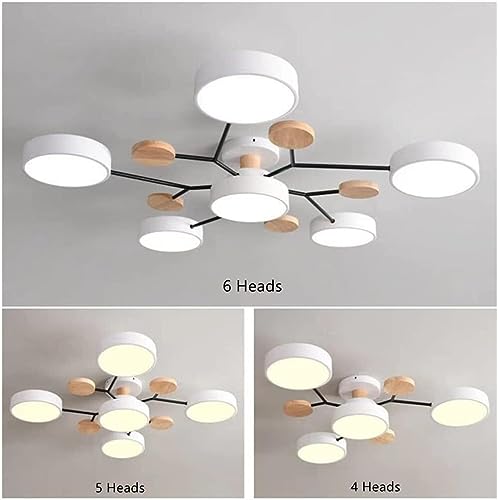 Plafonnier acrylique LED à intensité réglable trois nuances