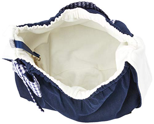 Bolsa Side Encantê Bonito para Cães, Tamanho U, Azul Marinho