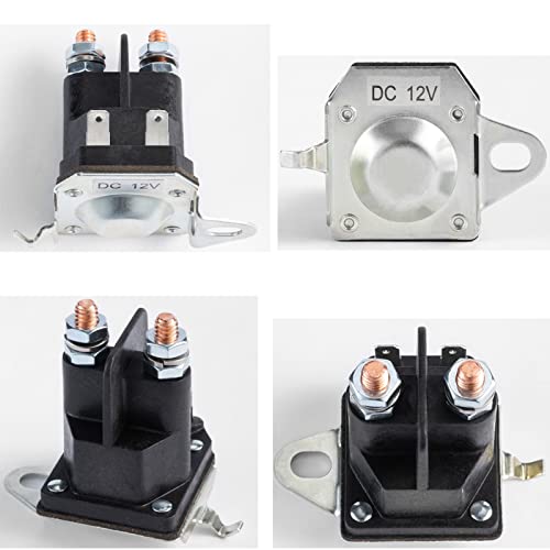 192507 582042801 582042802 Starter Solenoid,Replace 532192507 762-1261-211-51 435-325,Compatible Trombetta AYP Craftsman Husqvarna Cub Cadet MTD Lawn Mower Tractor - Thumbnail 6
