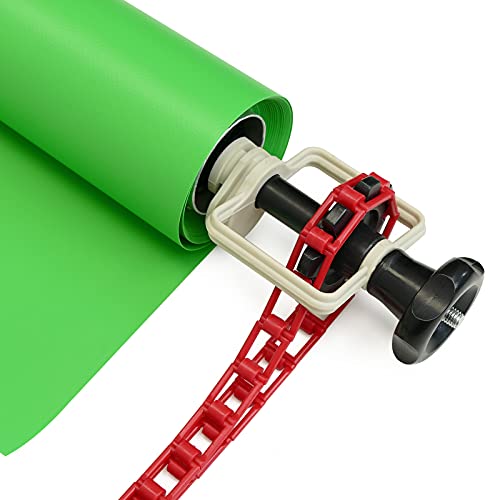 BeMatik - Enrollador Triple para Fondo de Estudio de fotografía de Pared - imagen 9