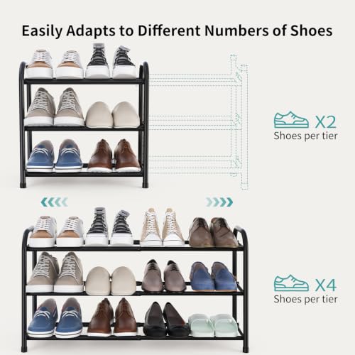 3 Tier Expandable Shoe Rack DROPS TO - image 8