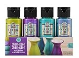 FolkArt , Multi-Surface 4 Bottle Acrylic Paint Set, 2oz, Color Shift Colors, 8 Fl Oz (Pack of 1)