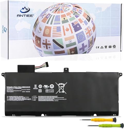 ANTIEE 62Wh AA-PBXN8AR Laptop Batería para Samsung 9 Series 900X4 NP900X4 NP900X4B NP900X4C NP900X4D 900X46 900X4B 900X4C 900X4D A01DE A02CN A02DE A02US A03CA A03US A04DE A04US A05AU A06DE A06US