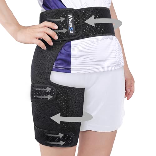 Wisesso Hip Brace, Groin Wrap Hip Braces for Sciatica Pain