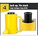 MDYHY 20 Ton Hollow Hydraulic Cylinder Jack | 50mm Stroke Ram for Pressing & Lifting | Requires Separate Hydraulic Pump | Workshop & Industrial Use