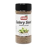 Badia Celery Seed, 2 oz – Aromatic Whole Seeds for Pickling, Salads, Dressings, Soups & Seafood Seasoning