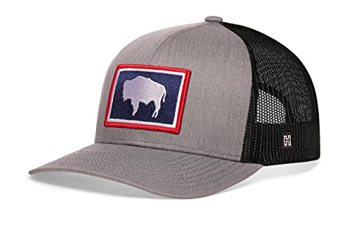 Image of HAKA State Flag Series Trucker Hat for Men & Women, Adjustable Baseball Hat, Golf Hat Snapback