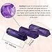 Amazing Gemstone Amethyst Crystal Points Bulk Healing Crystals and Stones - Pack of 3 Single Terminated Healing Wand Point Bulk Crystals for Crafts, Crystal Grid, DIY Work - Premium Crystals