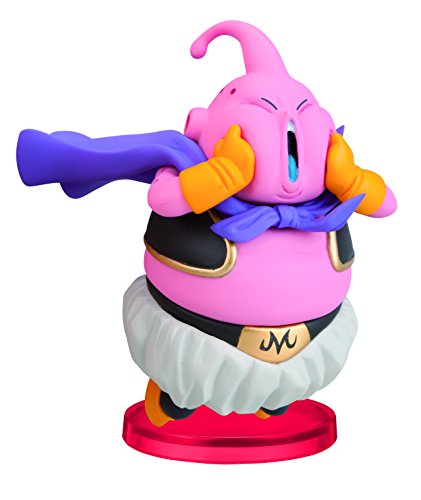 BANPRESTO Dragon Ball Z - Figura Coleccionable de Majin Boo (sorprendido) World de 2.8 Pulgadas, colección VS Majin Boo