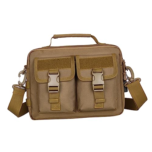 BESTonZON Outdoor Fishing Sling Bag for Men Versatile Single Shoulder Tackle Organizer Multi Pocket Design for Easy Access for Fishing Camping and Outdoor Activities Durable