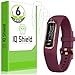 IQ Shield Screen Protector Compatible with Garmin Vivosmart 4 (6-Pack) LiquidSkin Anti-Bubble Clear Film