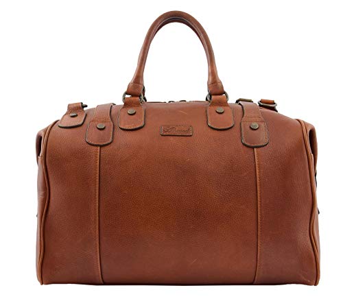 Sac voyager en cuir fini les valises lourdes avec ce duffle bag de week-end Coleford souple