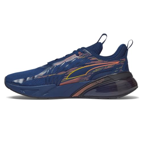 PUMA Mens X-Cell Action Linear Running Sneakers Shoes - Blue3