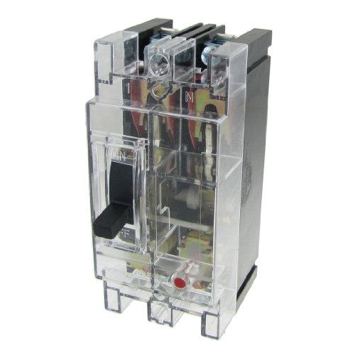 Disjoncteur boîtier moulé 63A transparent contre les pannes AC 380V 2P