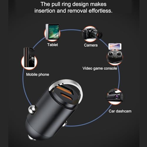 100W Heavy Duty Car Charging Adapters with Double Port Vehicle Charging Converter Great for Laptops and Mobile Devices Fast Adapters — view 8